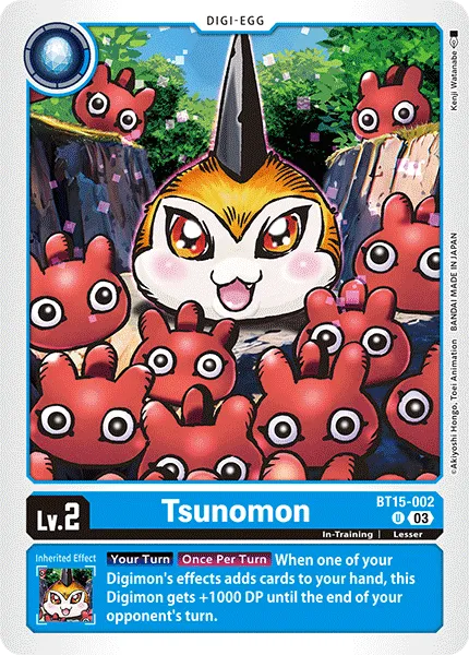 Tsunomon (Exceed Apocalypse Box Promotion Pack) - BT15-002