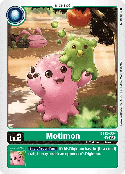 Motimon (Exceed Apocalypse Box Promotion Pack) - BT15-004