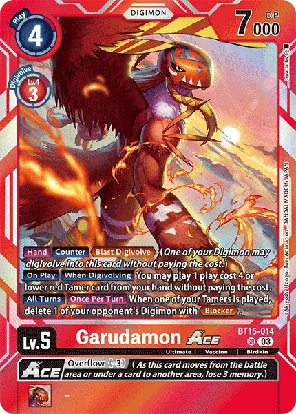 Garudamon Ace - BT15-014