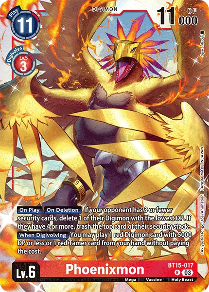 Phoenixmon - BT15-017