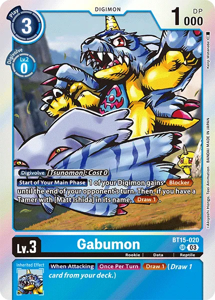 Gabumon - BT15-020