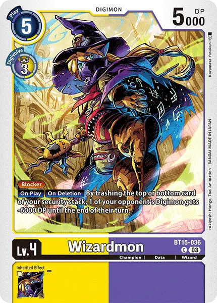 Wizardmon - BT15-036