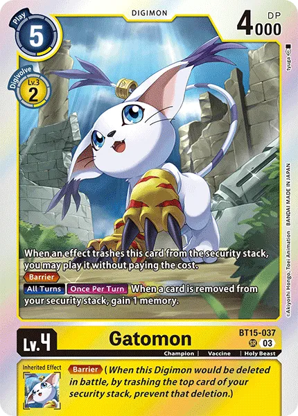 Gatomon - BT15-037