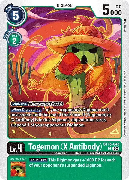 Togemon (X Antibody) - BT15-048