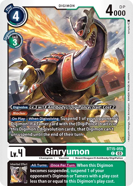 Ginryumon - BT15-058