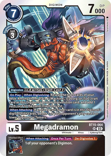 Megadramon - BT15-064