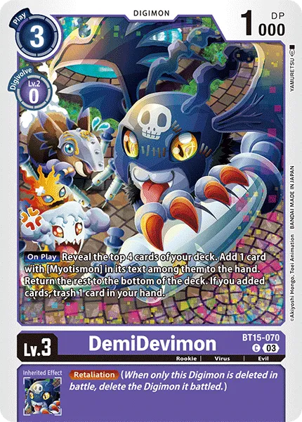 DemiDevimon - BT15-070