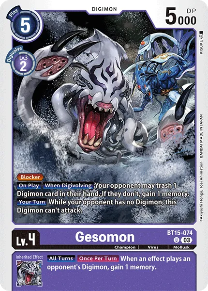 Gesomon - BT15-074