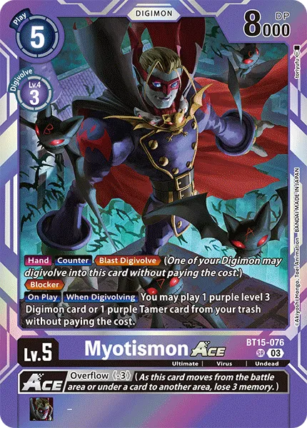 Myotismon Ace - BT15-076