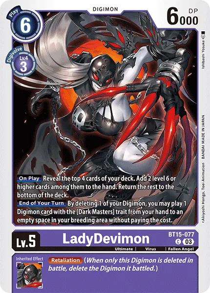 LadyDevimon - BT15-077