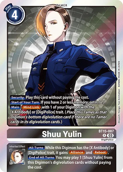 Shuu Yulin - BT15-087