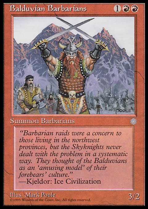 ICE - Balduvian Barbarians