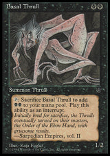 FEM - Basal Thrull