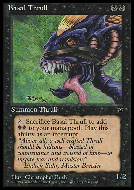 FEM - Basal Thrull