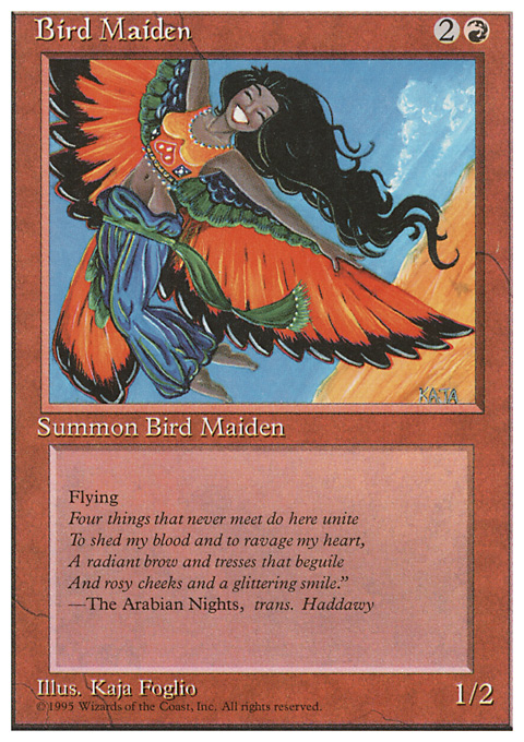 4ED - Bird Maiden