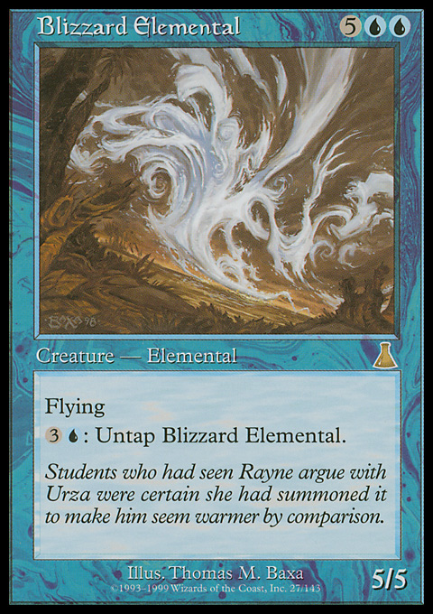 UDS - Blizzard Elemental