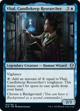 CLB - Vhal, Candlekeep Researcher