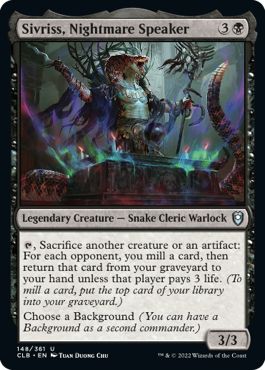 CLB - Sivriss, Nightmare Speaker