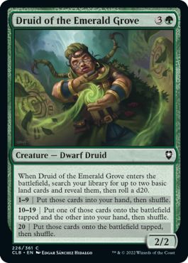 CLB - Druid of the Emerald Grove