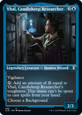 CLB - Vhal, Candlekeep Researcher