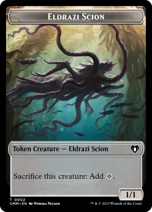 TCMM - Eldrazi Scion // Satyr Token