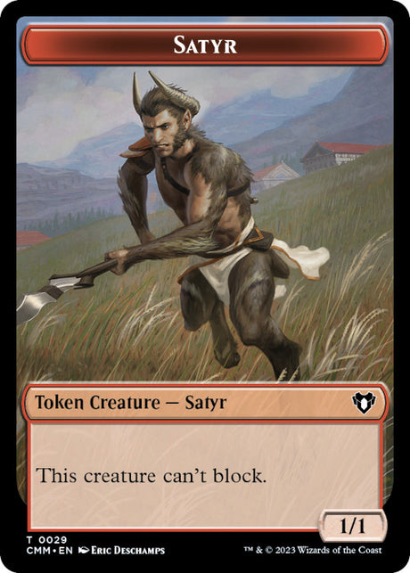 TCMM - Saproling // Satyr Token