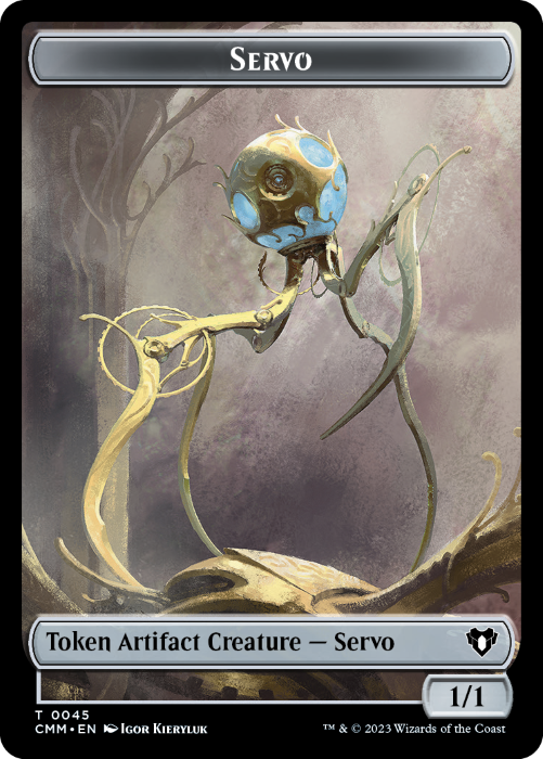 TCMM - Servo // Phyrexian Myr Token