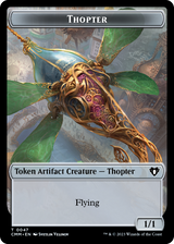 TCMM - Thopter // Dragon 020 Token