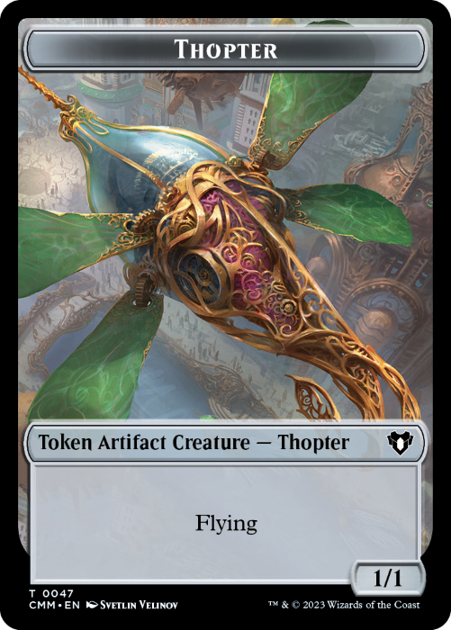 TCMM - Thopter // Elemental 025 Token