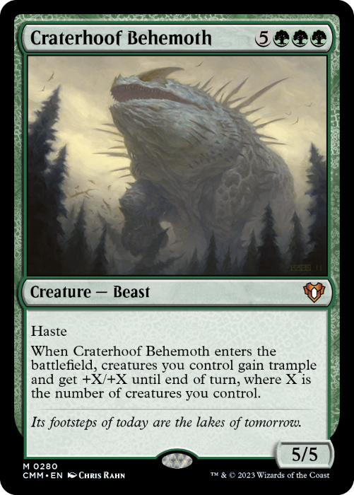 CMM - Craterhoof Behemoth