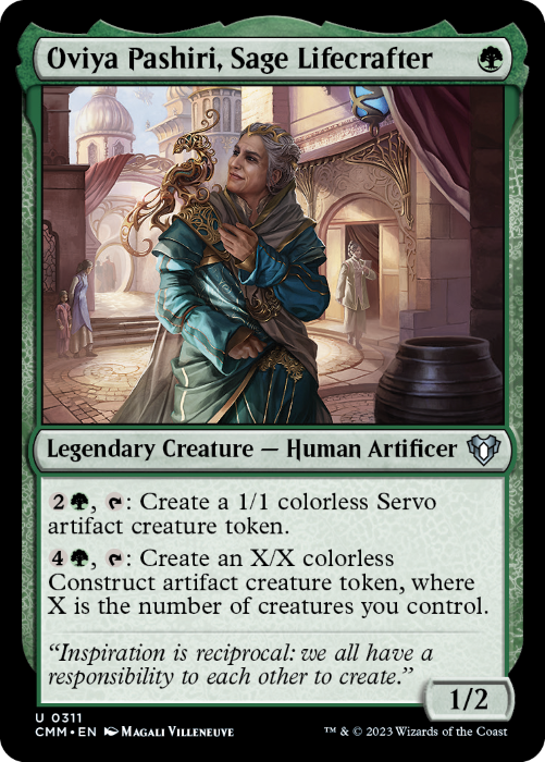CMM - Oviya Pashiri, Sage Lifecrafter