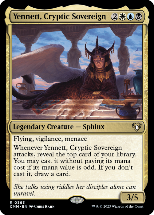 CMM - Yennett, Cryptic Sovereign