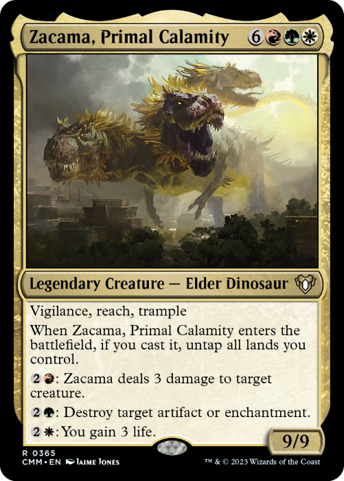 CMM - Zacama, Primal Calamity