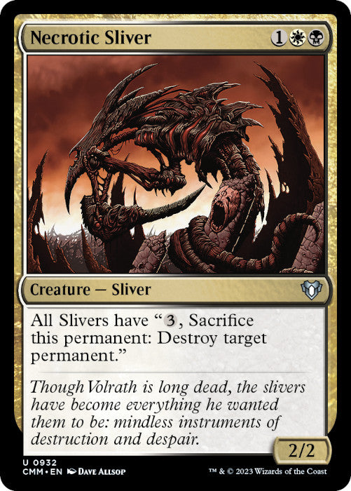 CMM - Necrotic Sliver