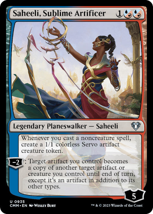 CMM - Saheeli, Sublime Artificer