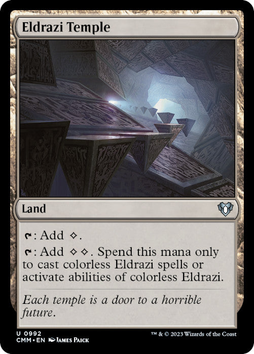 CMM - Eldrazi Temple