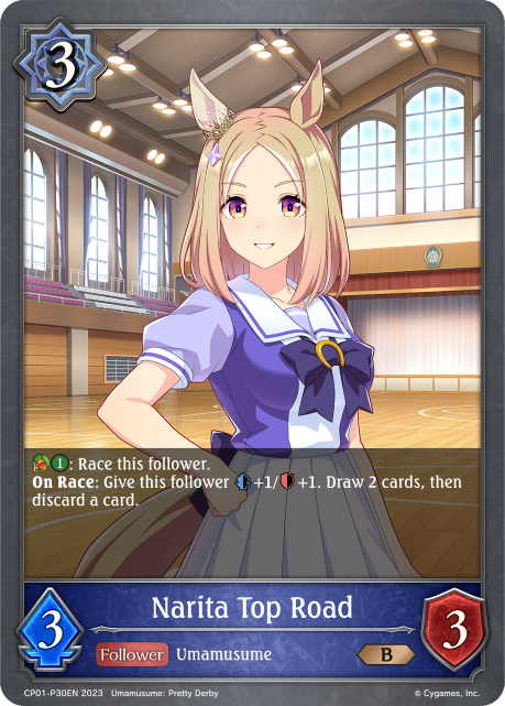 Narita Top Road -P30EN (Foil)  - CP01-P30EN