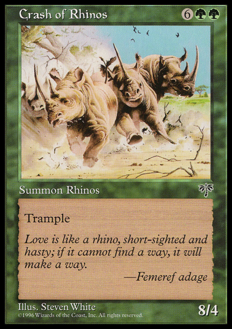 MIR - Crash of Rhinos