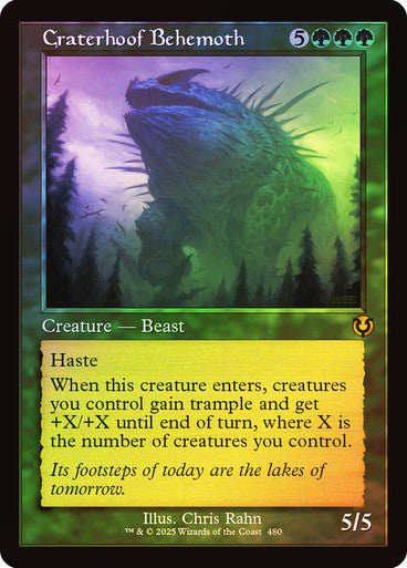 Craterhoof Behemoth - INR - 480