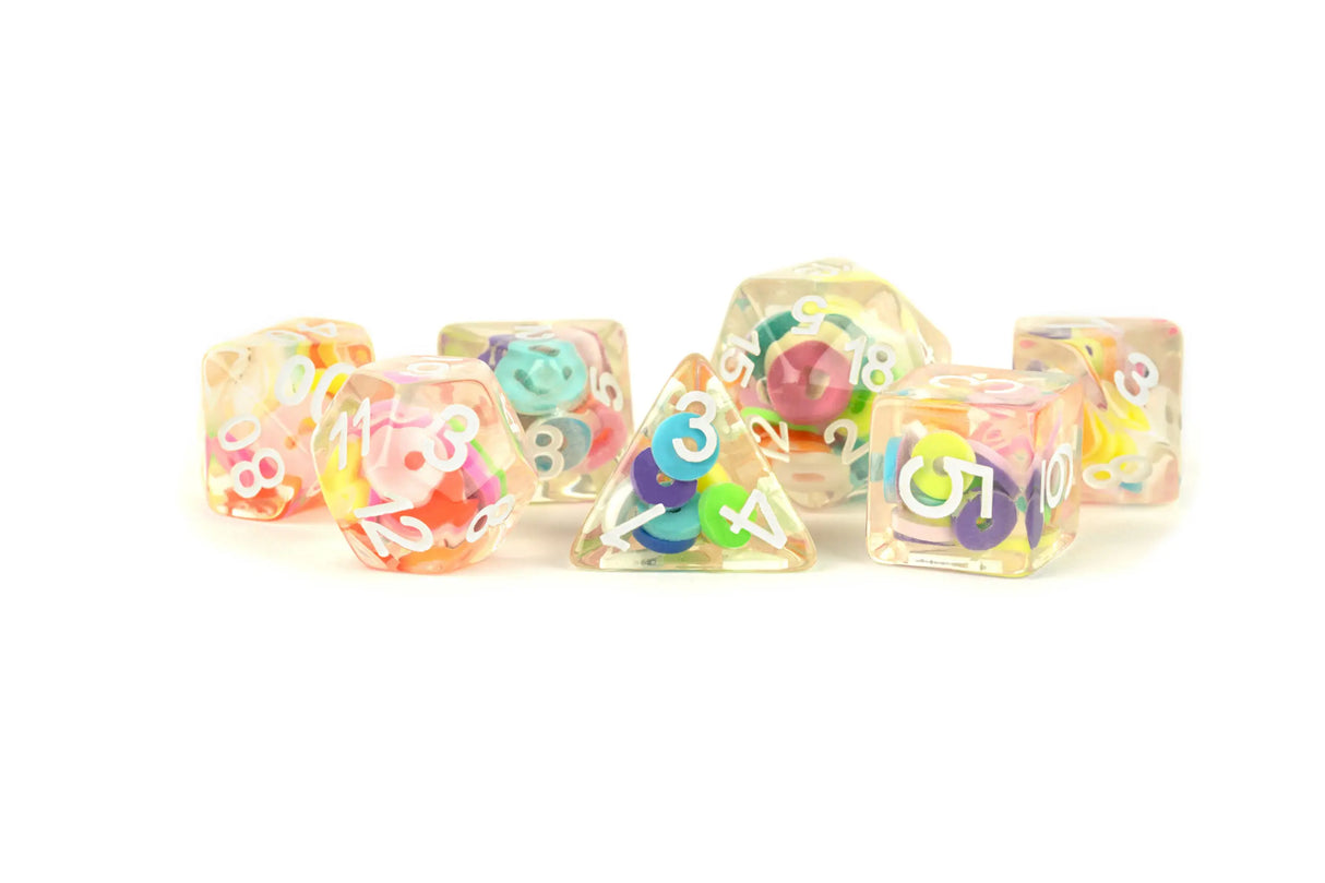 Metallic Dice Games LLC - Critical Loops Resin Dice Set