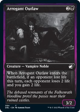 DBL - Arrogant Outlaw