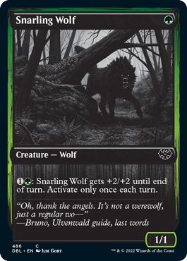 DBL - Snarling Wolf