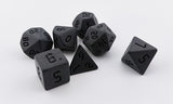 Dice Set - Collection: Carbon