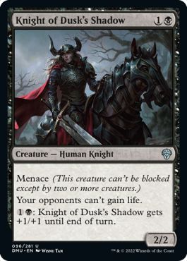 DMU - Knight of Dusk's Shadow