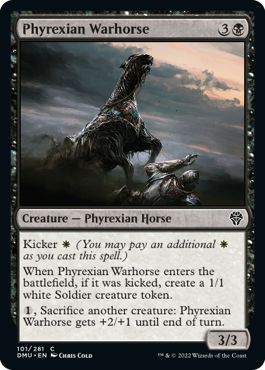 DMU - Phyrexian Warhorse