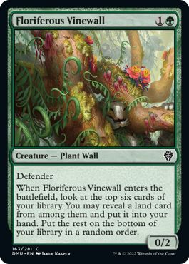 DMU - Floriferous Vinewall