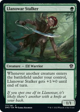 DMU - Llanowar Stalker