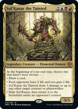 DMU - Sol'Kanar the Tainted