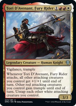 DMU - Tori D'Avenant, Fury Rider