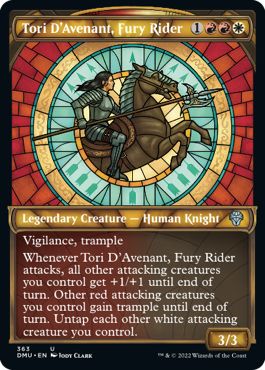 DMU - Tori D'Avenant, Fury Rider